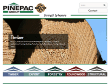 Tablet Screenshot of pinepac.co.nz